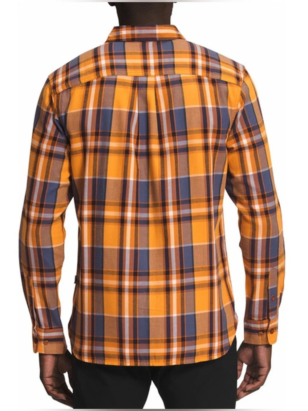 THE NORTH FACE Men Classic Plaid Arroyo Lightweight Flannel Button Down Shirt XL